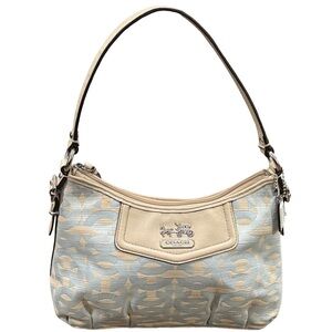 Coach Op Art Sufflette Small Hobo/Shoulder Bag (#45582)(with Hang Tag)(EUC)